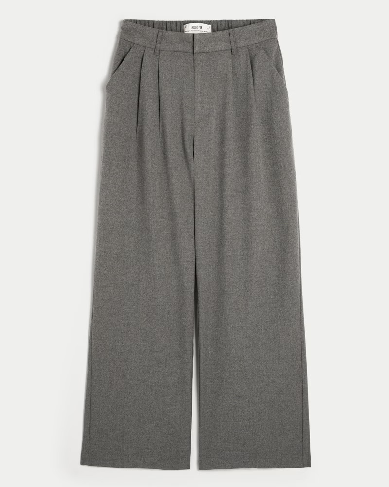 Hollister Livvy Ultra High-Rise Wide-Leg Pants | Hollister (US)