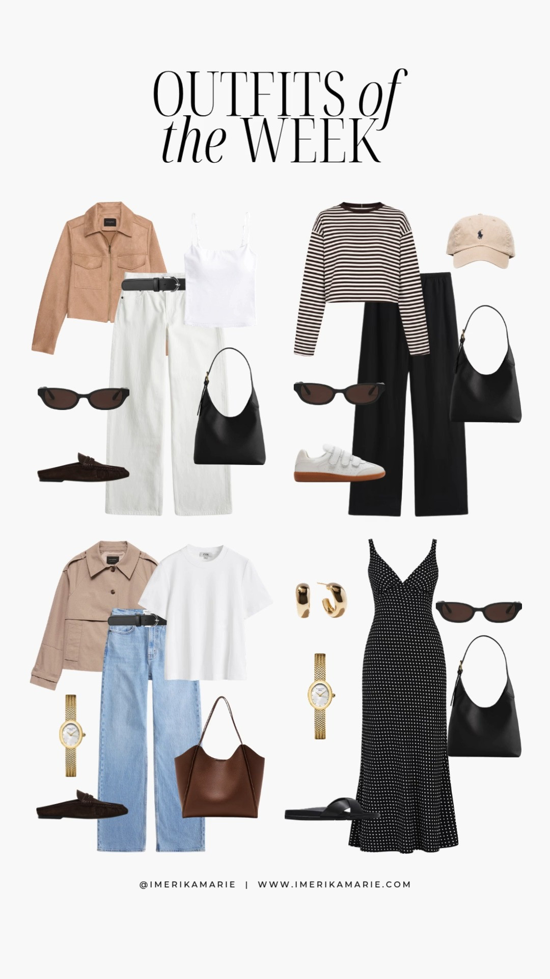 Outfits of the Week ☁️🤍☕️🎧

spring outfits 2026. spring dresses. date night outfits. white pants. short trench coat. jeans. 

 

#LTKootd #LTKSeasonal
