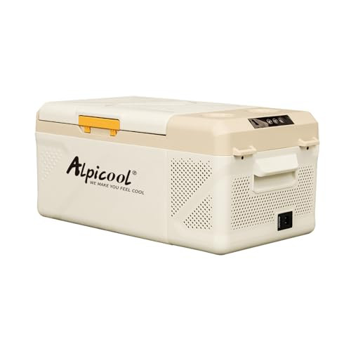 Alpicool KM15 Portable Freezer, 12 Volt Car Refrigerator, 17 Quart (15.9 Liter) Fast Cooling Frid... | Amazon (US)