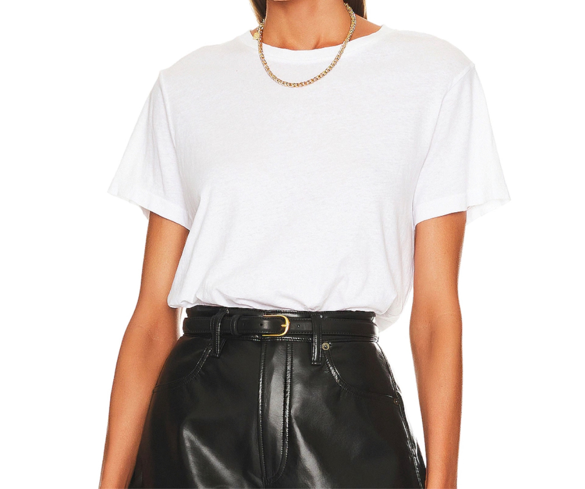 the perfect white t-shirt to wear to work and layer with a blazer 
#whitetshirt #whitetee

#LTKunder100 #LTKworkwear