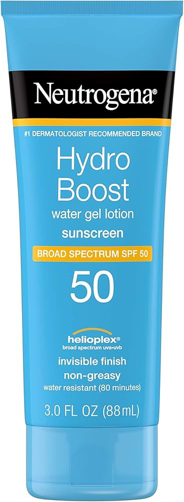Neutrogena Hydro Boost Watergel SPF 50, 3oz. - Pack of 2 | Amazon (US)