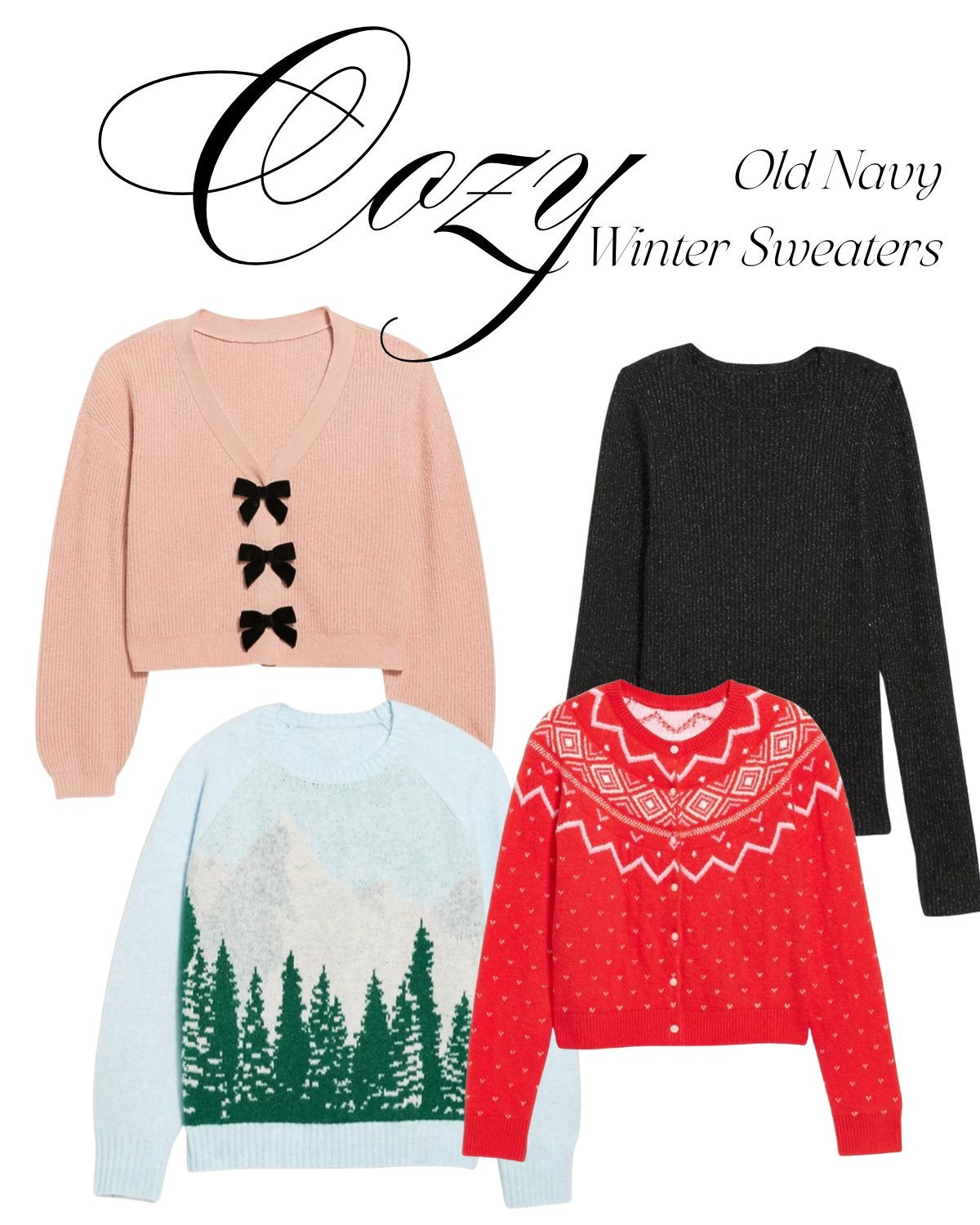 Cozy old navy sweaters for the winter/holiday season 

#LTKHoliday #LTKCyberWeek #LTKSeasonal