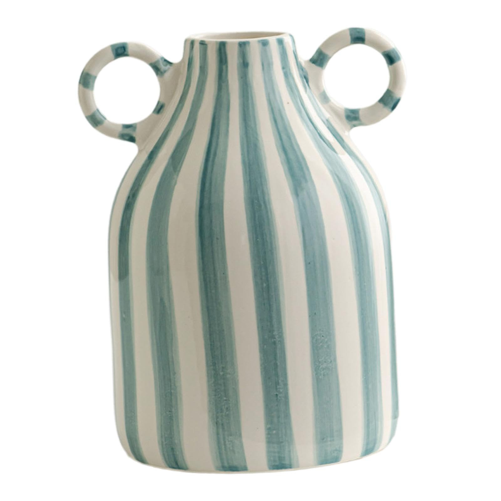 Decorative Flower Vase Nordic Boho Small Vase, Creative Home Decor Vase with Handle for Entryway ... | Amazon (US)