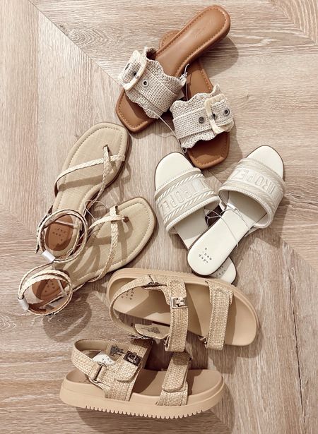 Target sandals! All very comfy and just so cute! Got for an upcoming trip! 

Sandals. Target finds. Slides. Vacation outfit. Resort wear. 

#LTKshoecrush #LTKfindsunder50 #LTKstyletip