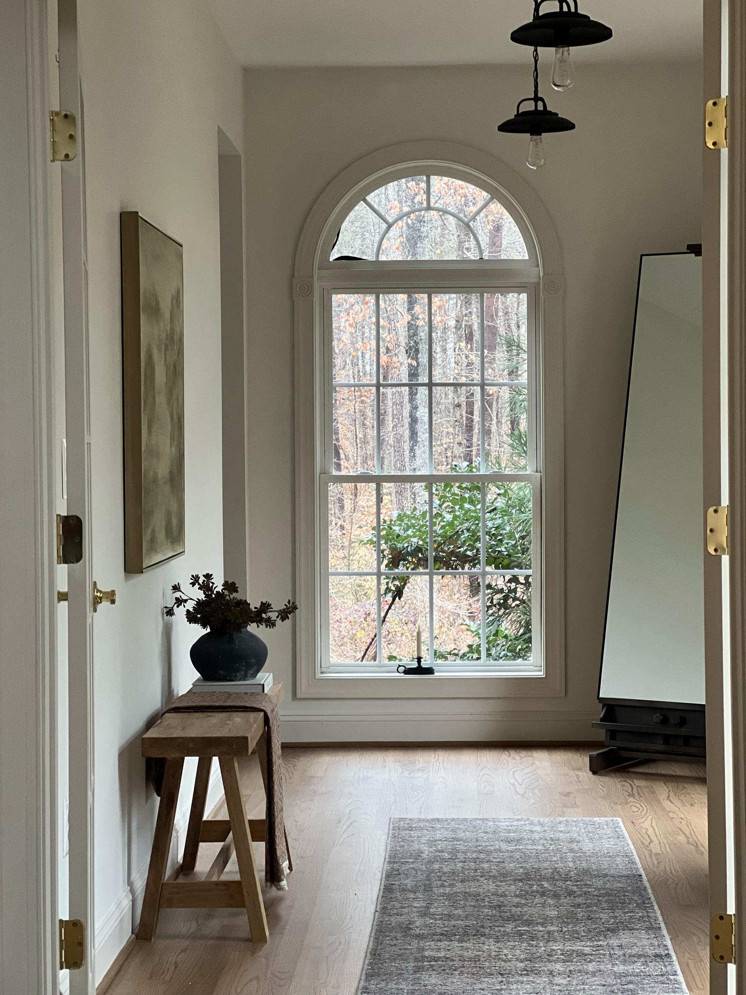 Hallway styling! Love how our vestibule leading to our master has turned out so far. She’s not even close to being finished but she’s looking cute right now!

Amazon find, Amazon home, Wayfair find, Wayfair home, vintage bench, skinny bench, floral block print, large landscape art

#LTKStyleTip #LTKFindsUnder100 #LTKHome