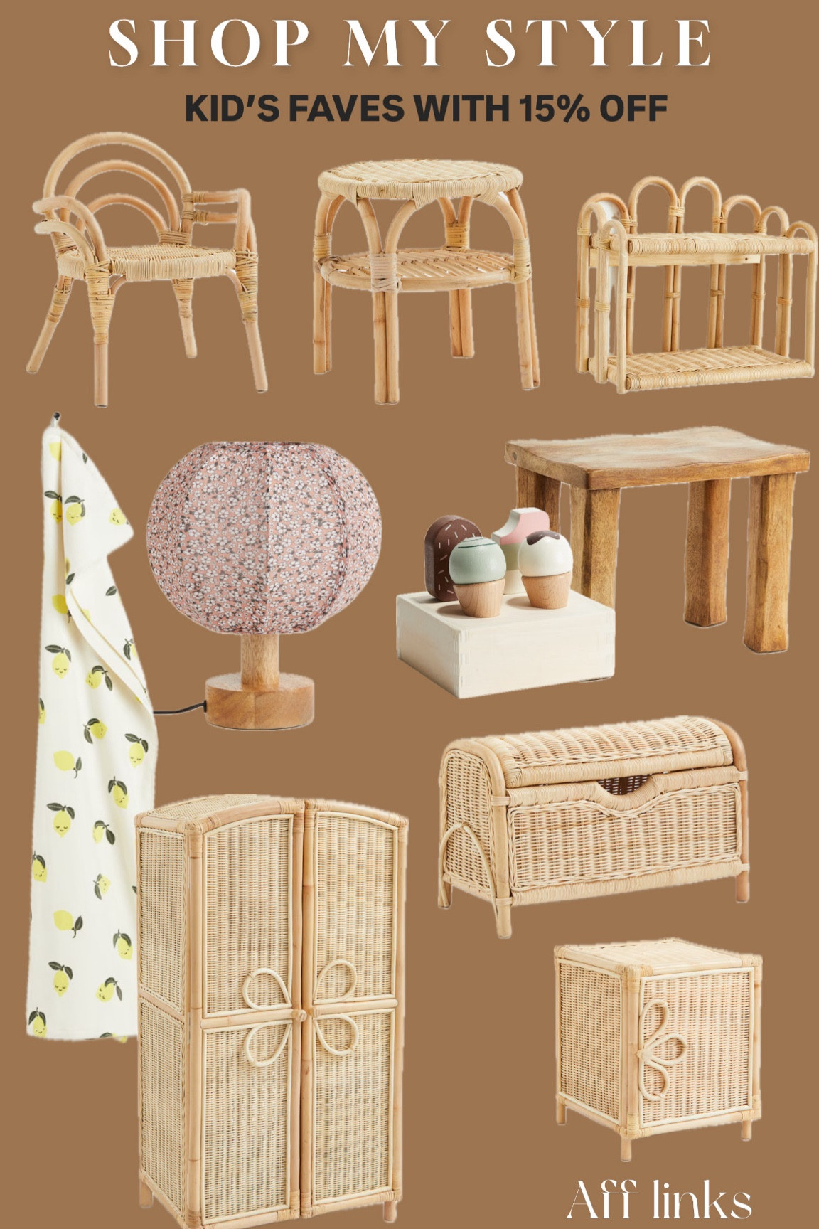 Kids interior homeware decor rattan sale

#LTKkids #LTKhome #LTKsale