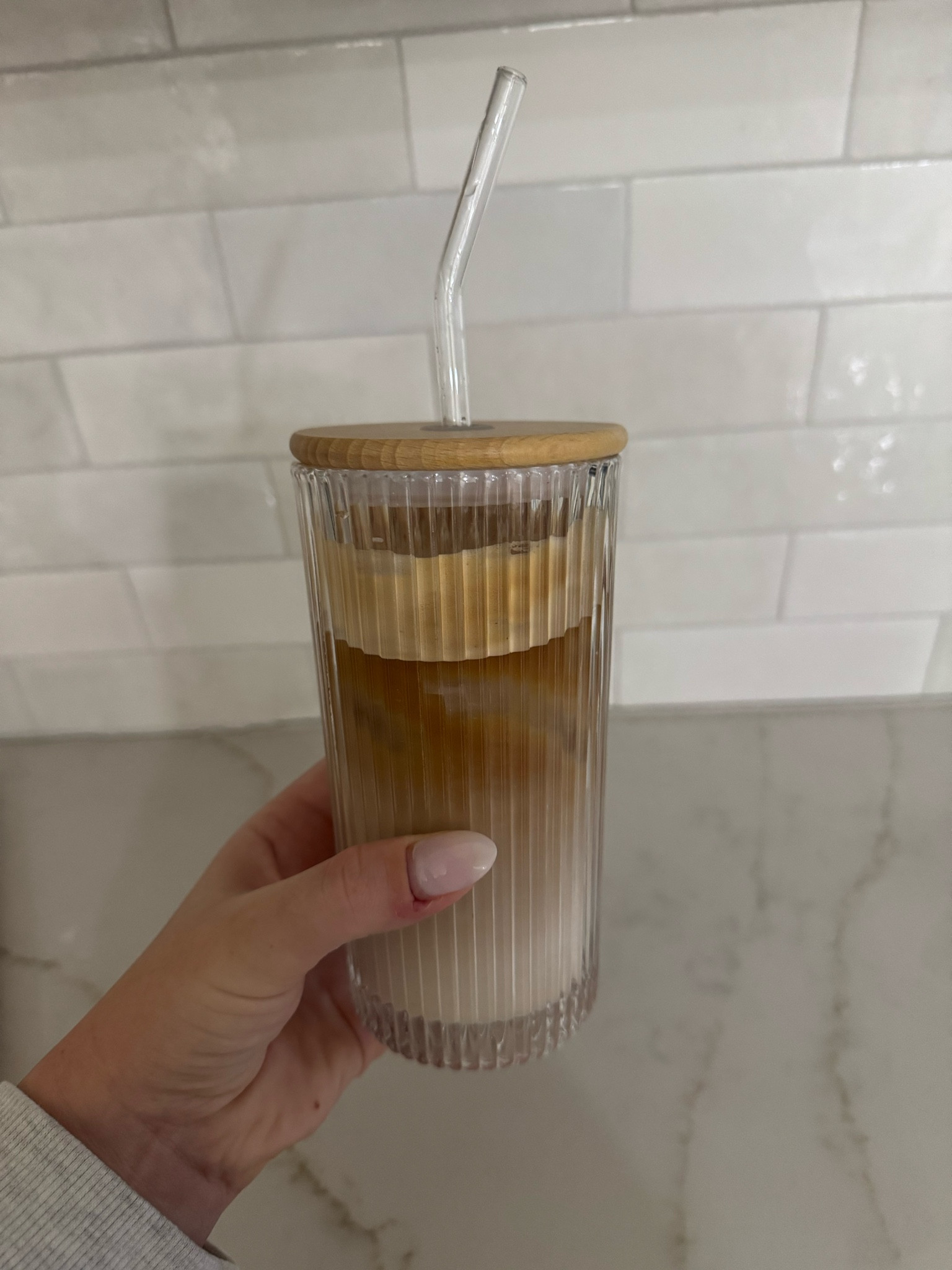 Obsessed with these glass coffee tumblers I got from Sam’s! I’m so impressed with the quality and have already ordered another set in pink! You can’t beat this price 👏🏼

#LTKFamily #LTKGiftGuide #LTKHome