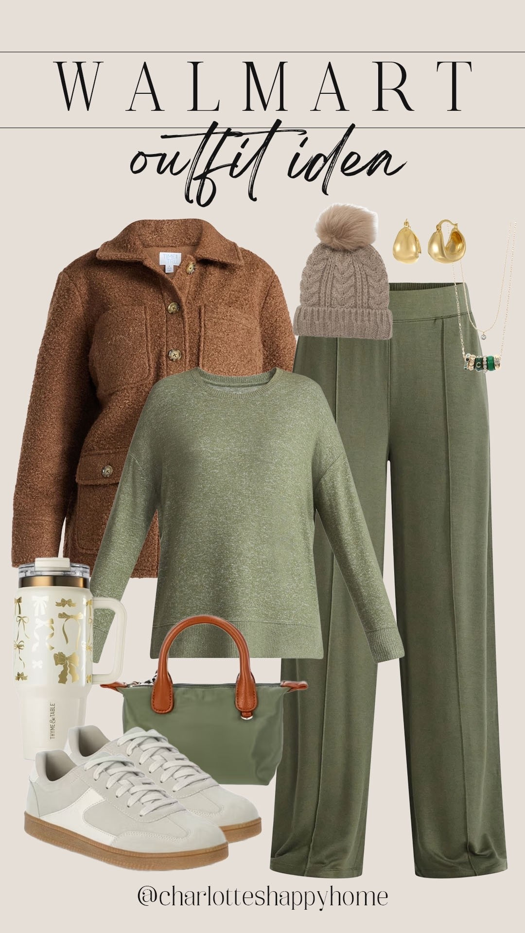Comfy cute winter outfit idea from Walmart! 

#walmartfinds

Walmart finds. Walmart fashion. Walmart new arrivals. Walmart matching set. Walmart winter jacket. Walmart designer style handbag  

#LTKSeasonal #LTKootd #LTKFindsUnder50
