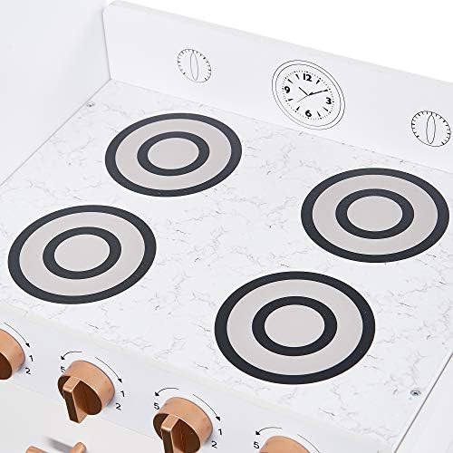 Teamson Kids Little Chef Paris Classic Kids Kitchen Playset with a Refrigerator, Stove, Oven, Sin... | Amazon (US)