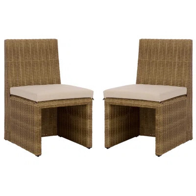 Devan Wicker Patio Dining Chairs | Wayfair North America