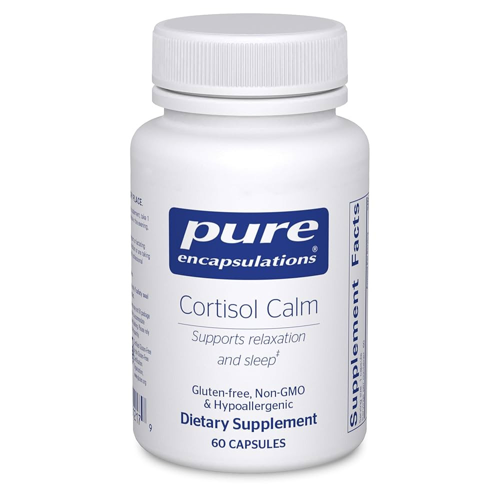 Pure Encapsulations Cortisol Calm - Supports Cortisol Health & Relaxation - Contains Ashwagandha ... | Amazon (US)