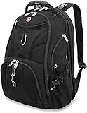SwissGear 1900 Scansmart TSA 17-Inch Laptop Backpack, Black, 19 | Amazon (US)