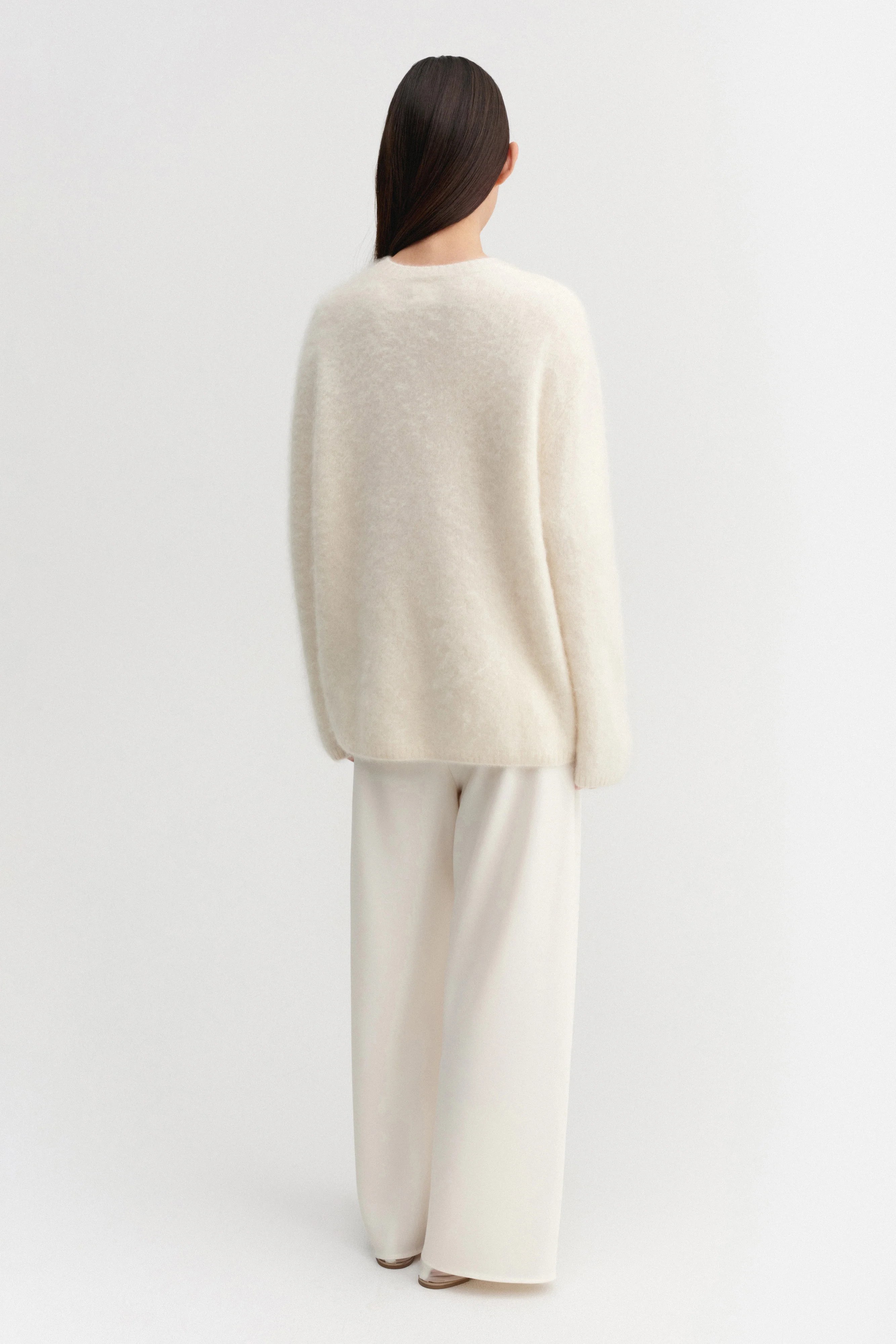 Floy Cashmere Sweater, cream | Almada Label