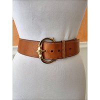 Celine Vintage Light Brown Belt | Etsy (US)