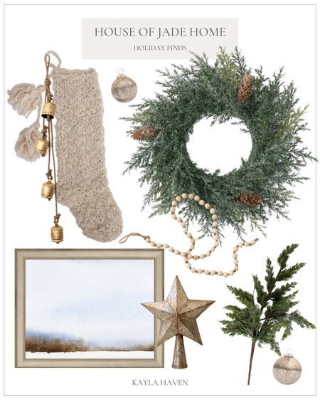 House of Jade Home each season has tons of beautiful home decor! I especially love their holiday collections—beautiful greenery, knits, art, and decor for the season. Love all of these pieces and own many of them too! 

#LTKhome #LTKHoliday #LTKstyletip