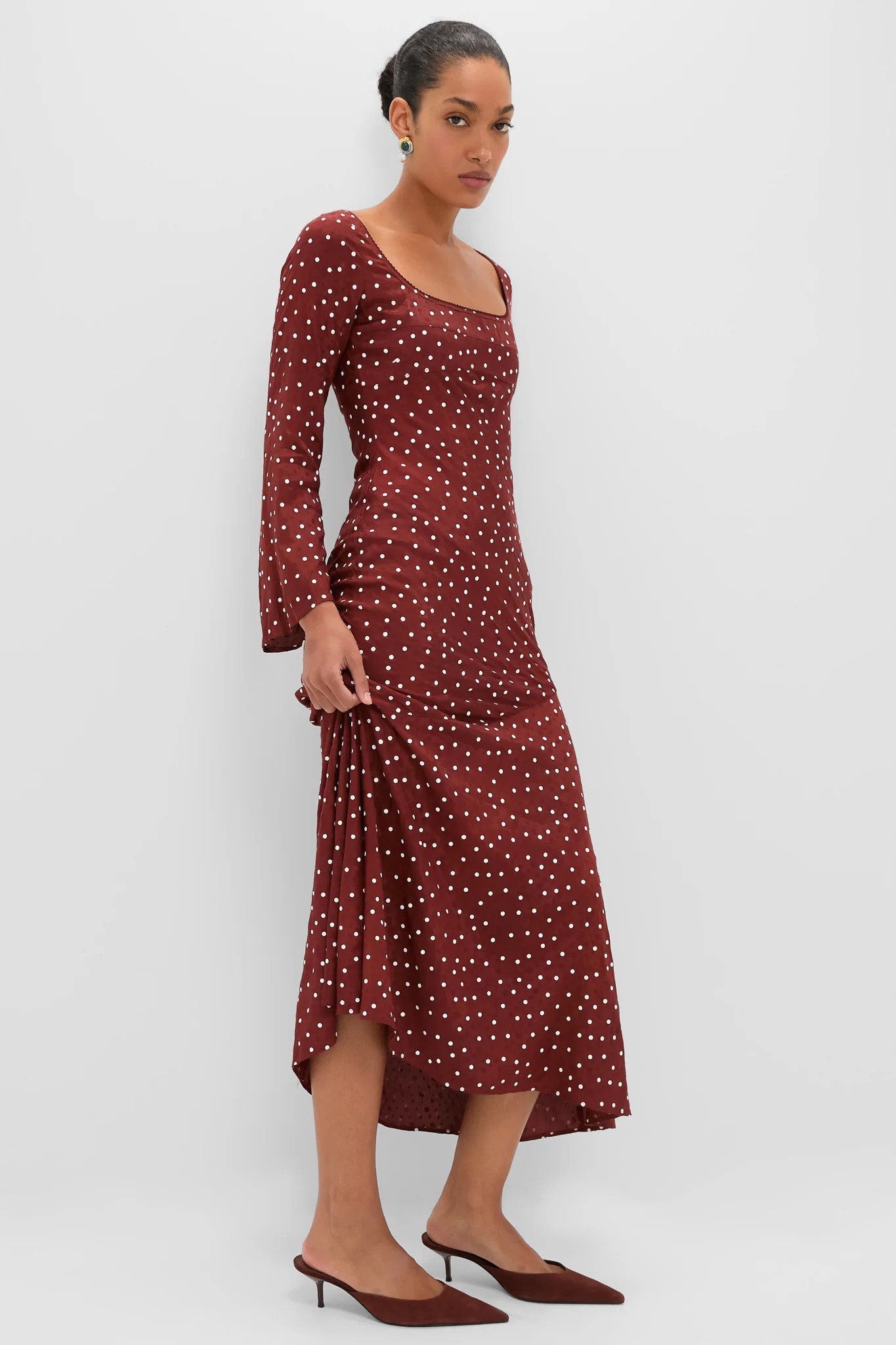 Burnt Umber Narah Maxi Dress | Tuckernuck (US)