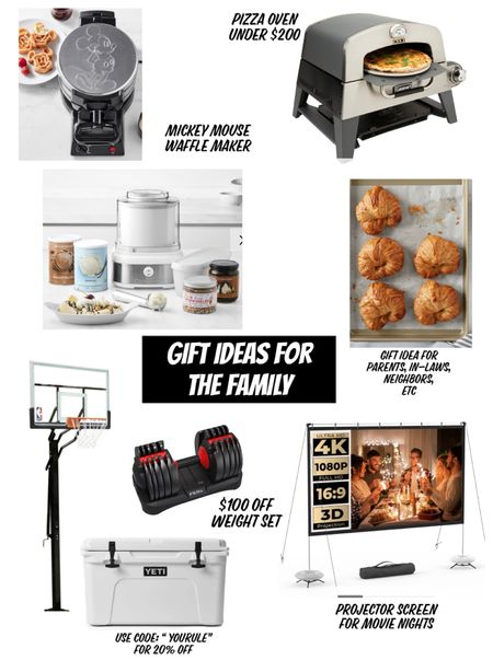 Gift ideas for the family, gift ideas for parents, in laws 

#LTKHoliday #LTKunder100