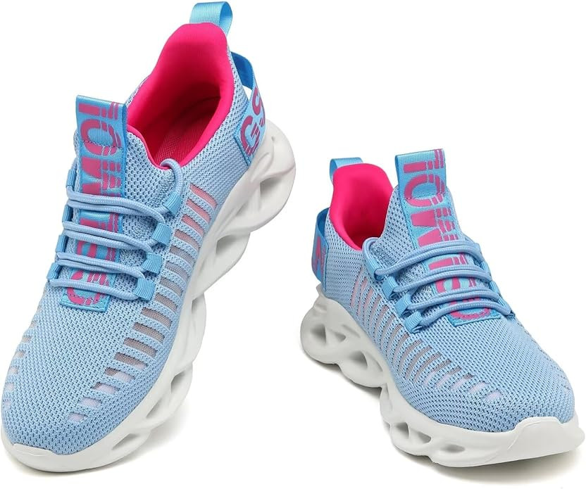 GSLMOLN Womens Walking Shoes Mesh Non Slip Gym Sports Casual Fashion Sneakers | Amazon (US)