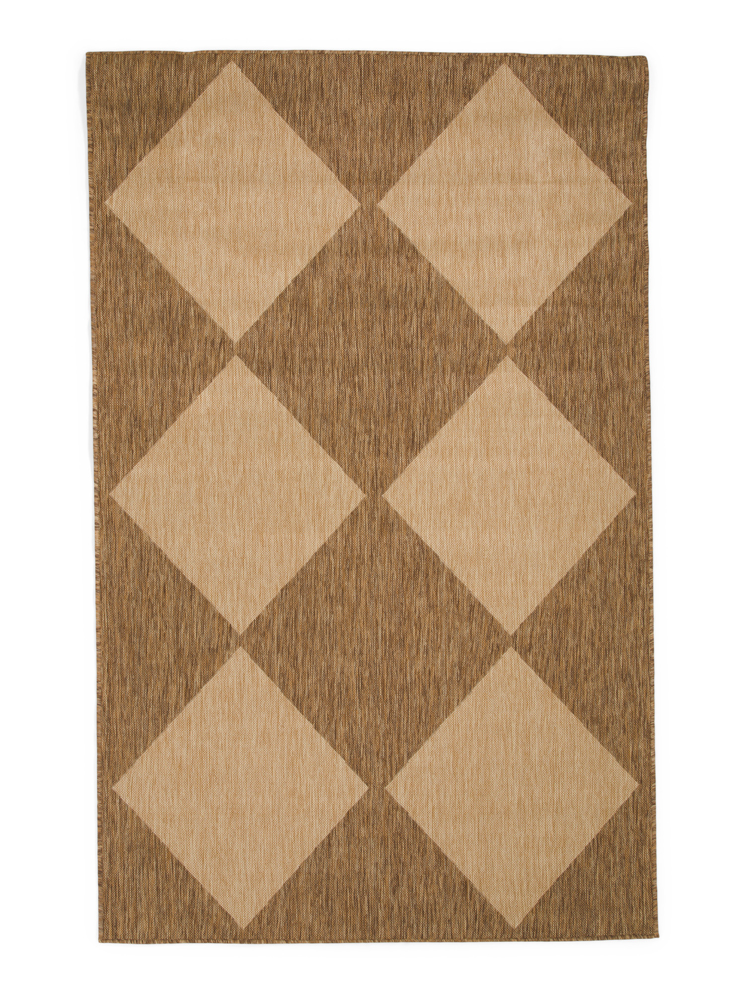 Made In Turkey Indoor Or Outdoor Flat Weave Checkerboard Rug | TJ Maxx