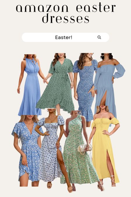 Easter is around the corner and here are some of my fave Amazon Easter picks 

Dresses - Easter outfit - Easter Dresses - Amazon Finds - Dress Finds - Spring Dresses - Spring Fashion 

#LTKstyletip #LTKfindsunder100 #LTKSeasonal