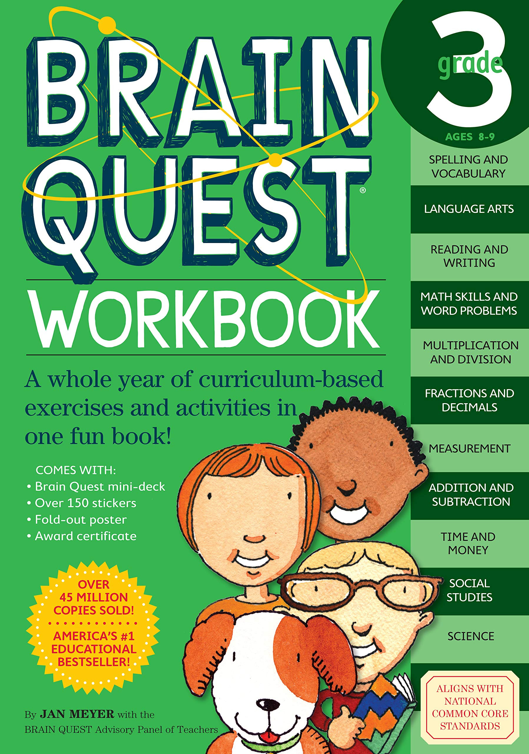 Brain Quest Workbook: Grade 3    Paperback – July 1, 2008 | Amazon (US)
