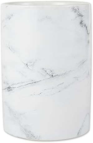 DII Kitchen Accessories Collection Ceramic, Utensil Holder, White Marble | Amazon (US)
