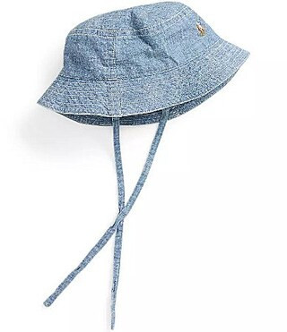 Ralph Lauren Baby Boys Cotton Chambray Bucket Hat - 12/24 Months | Dillard's
