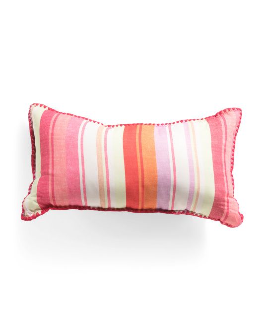 14x24 Outdoor Pacific Stripe Pillow | TJ Maxx