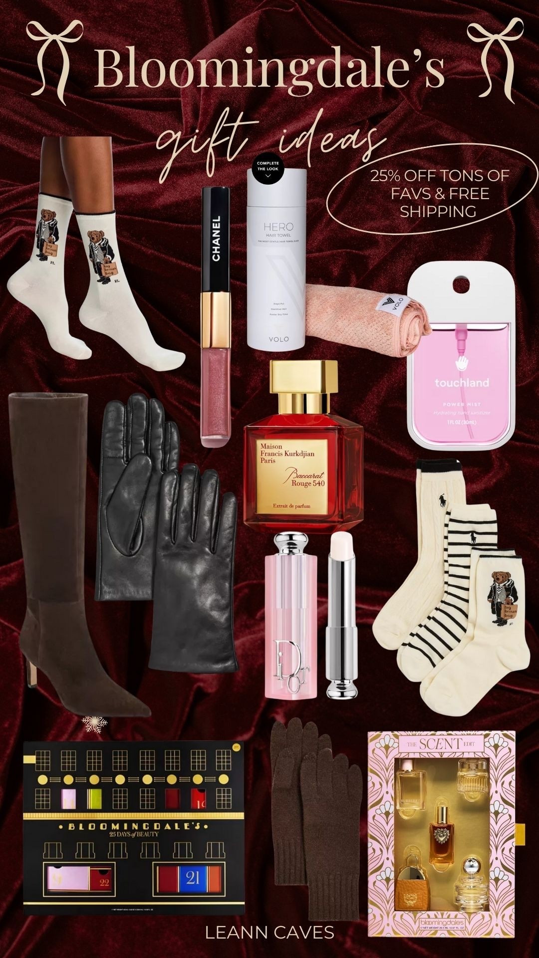 Holiday Gift Ideas! 25% off friends & family! $25 off beauty! Extra 20-50% off designer!

#LTKHoliday #LTKGiftGuide #LTKSaleAlert