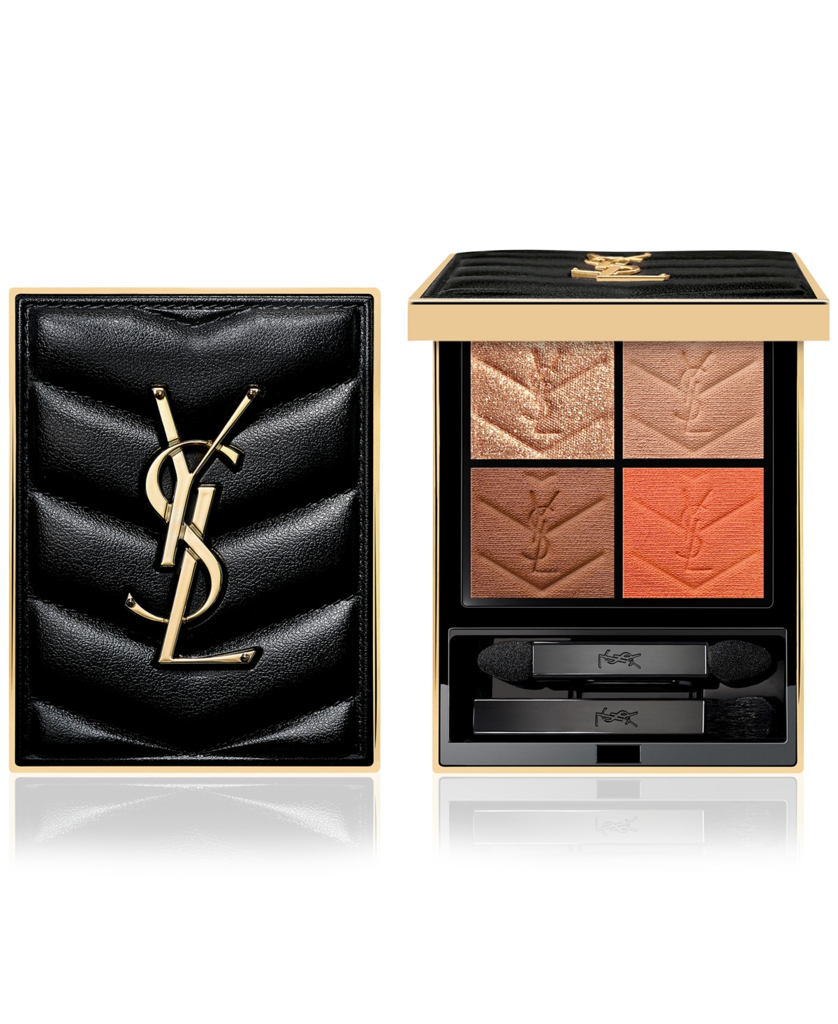 Yves Saint Laurent Couture Mini Eyeshadow Clutch - 810 Over Orange | Macy's