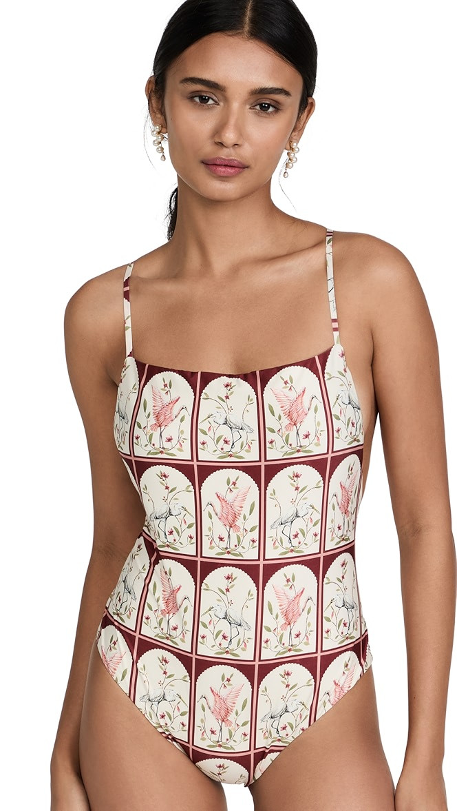 Caoba Garza One Piece Swimsuit | Shopbop