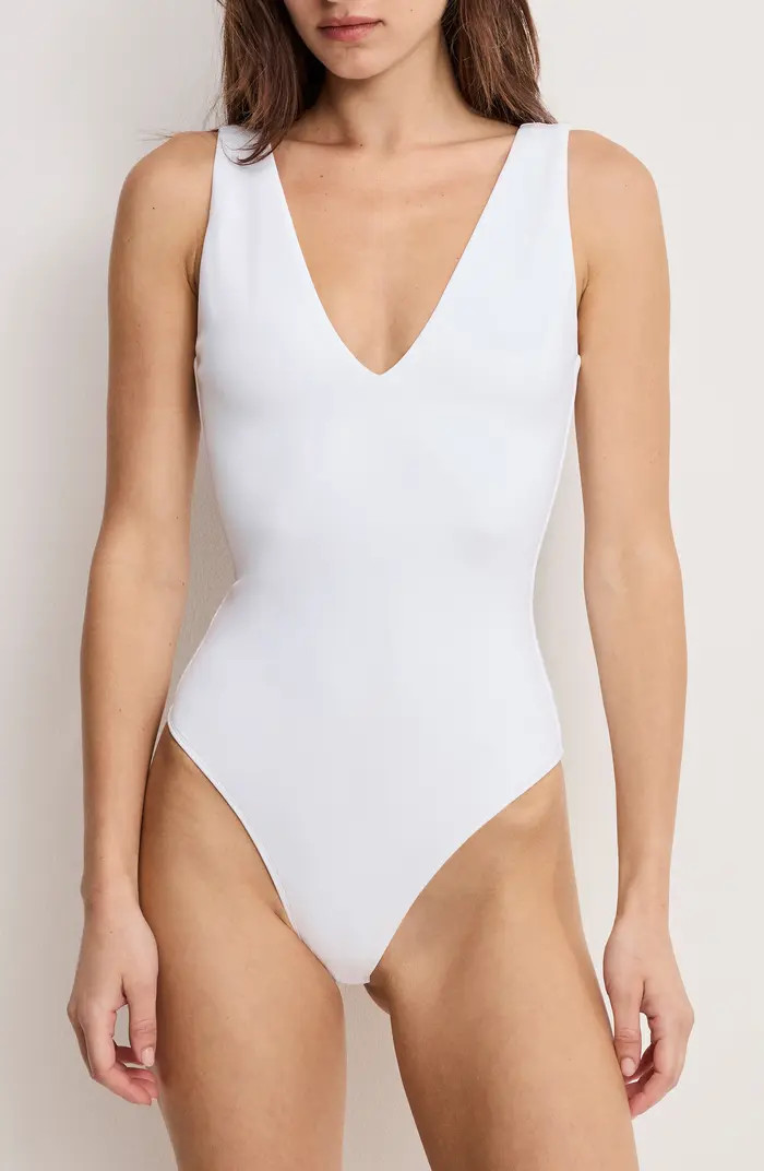 Sculpting Deep V-Neck Bodysuit | Nordstrom