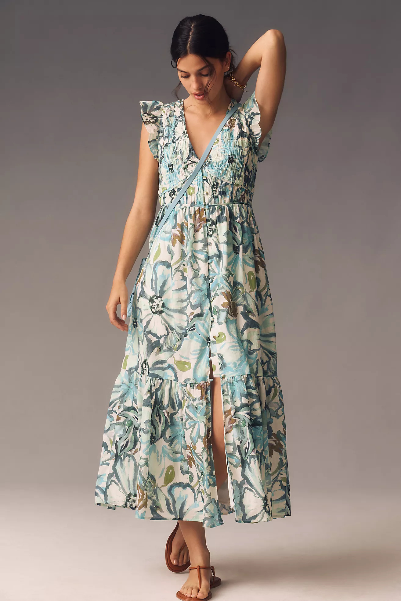 The Peregrine Midi Dress | Anthropologie (US)