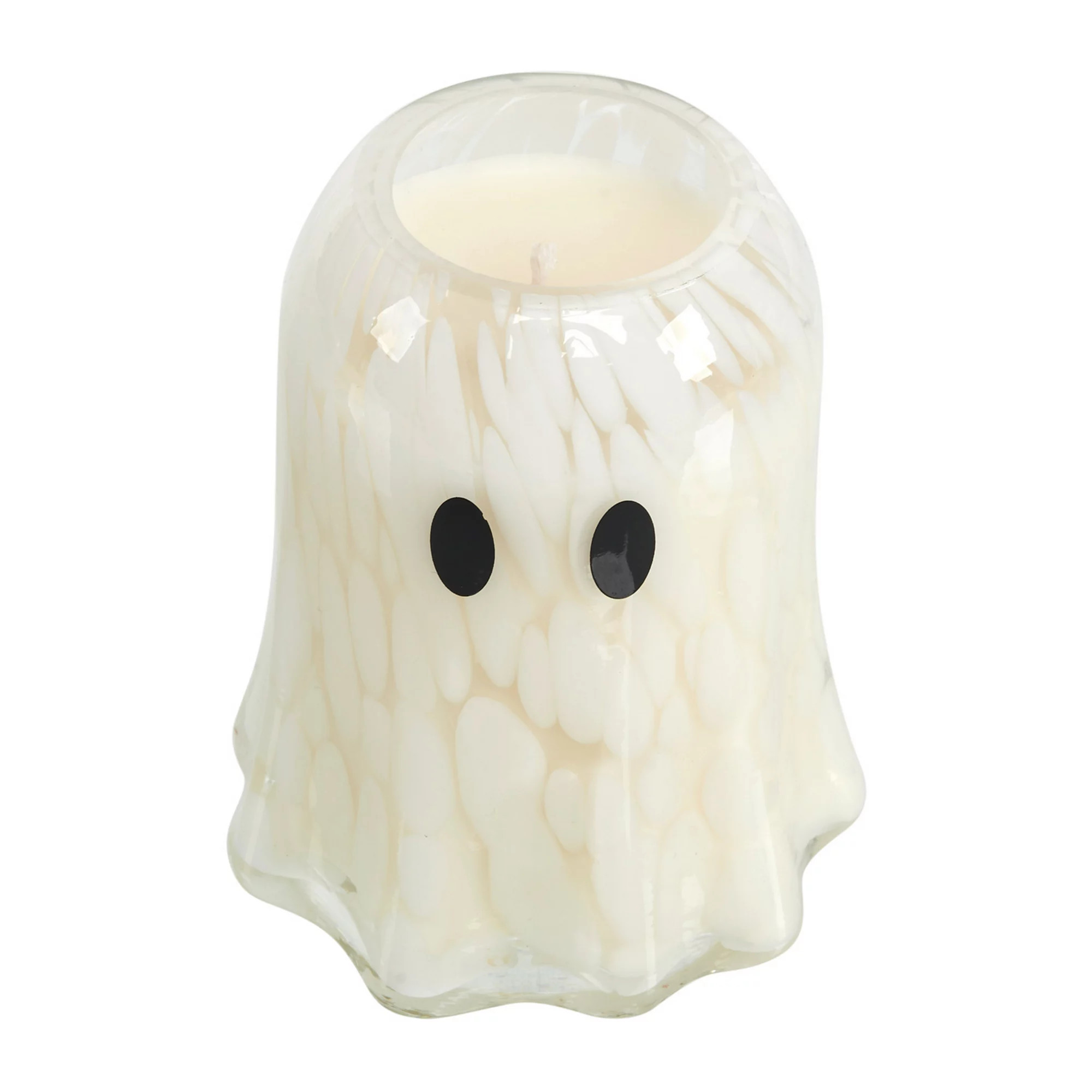 Celebrate Together\u2122 Halloween Apple Spice Confetti Glass Ghost Candle | Kohl's