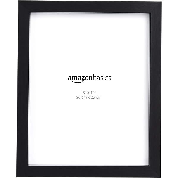 EcoHome 8x10 Picture Frames Black - Made of Wood, for Wall or Tabletop Display, Decorative Photo Fra | Amazon (US)