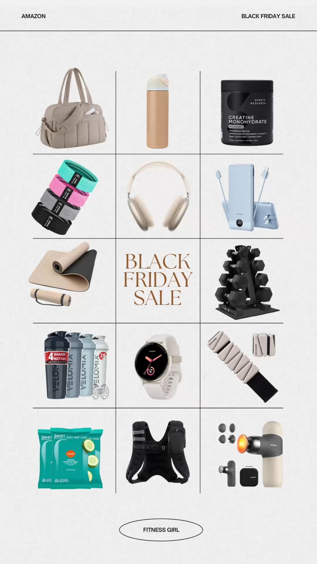 Amazon Fitness Girl Black Friday Deals! 

#LTKCyberWeek #LTKGiftGuide #LTKfitnessgoals