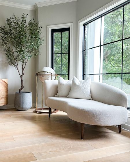 Office chaise lounge on sale! And love this Amazon olive tree and planter! My globe is vintage but linked a couple fun similar finds! 🥰

#LTKHome #LTKSaleAlert #LTKFindsUnder100