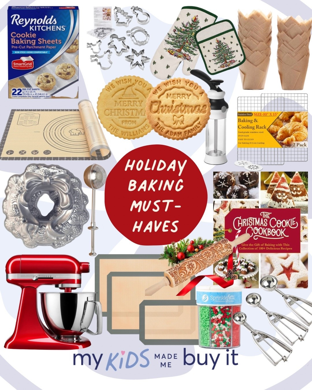 Holiday baking essentials done right! Shop these festive favorites to keep your holiday baking on track this season. 

#LTKfoodie #LTKSeasonal #LTKHoliday