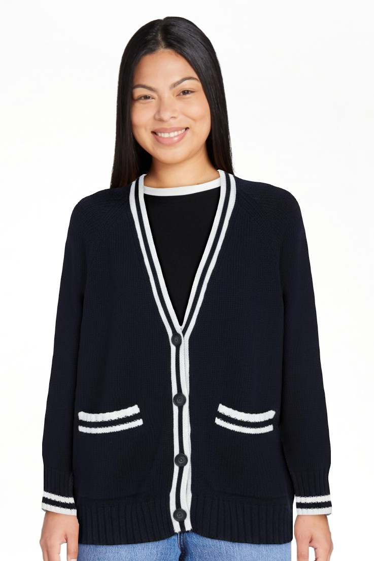 Free Assembly Women's and Women's Plus Cotton Grandpa Cardigan Sweater, Sizes XS-4X | Walmart (US)