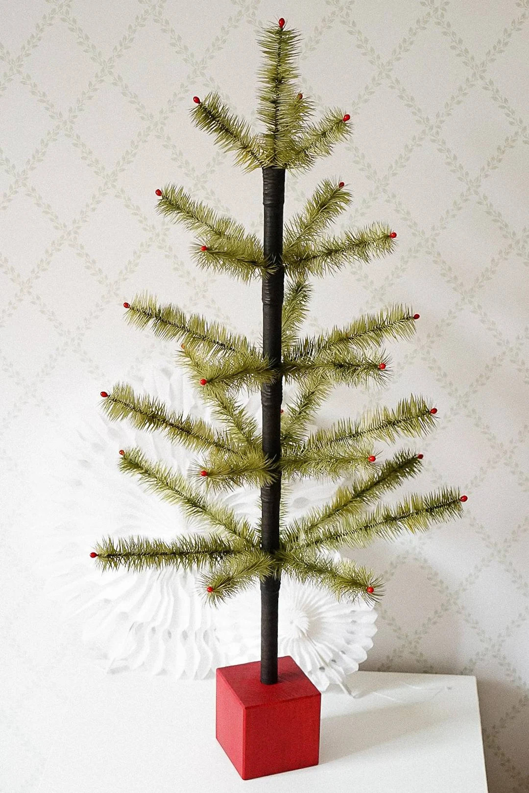 Authentic Handmade German Goose Feather Tree 85 Cm (34 Inch) - Etsy | Etsy (US)