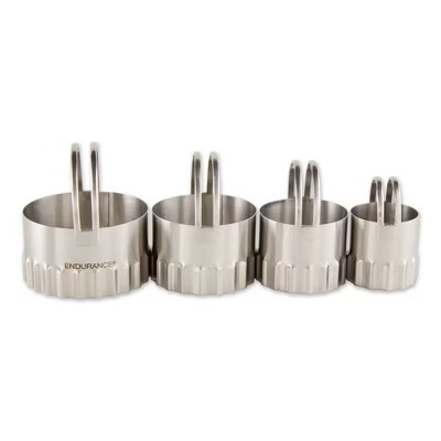 Rsvp Biscuit Cutters - Round Rippled Set Of 4 | Target