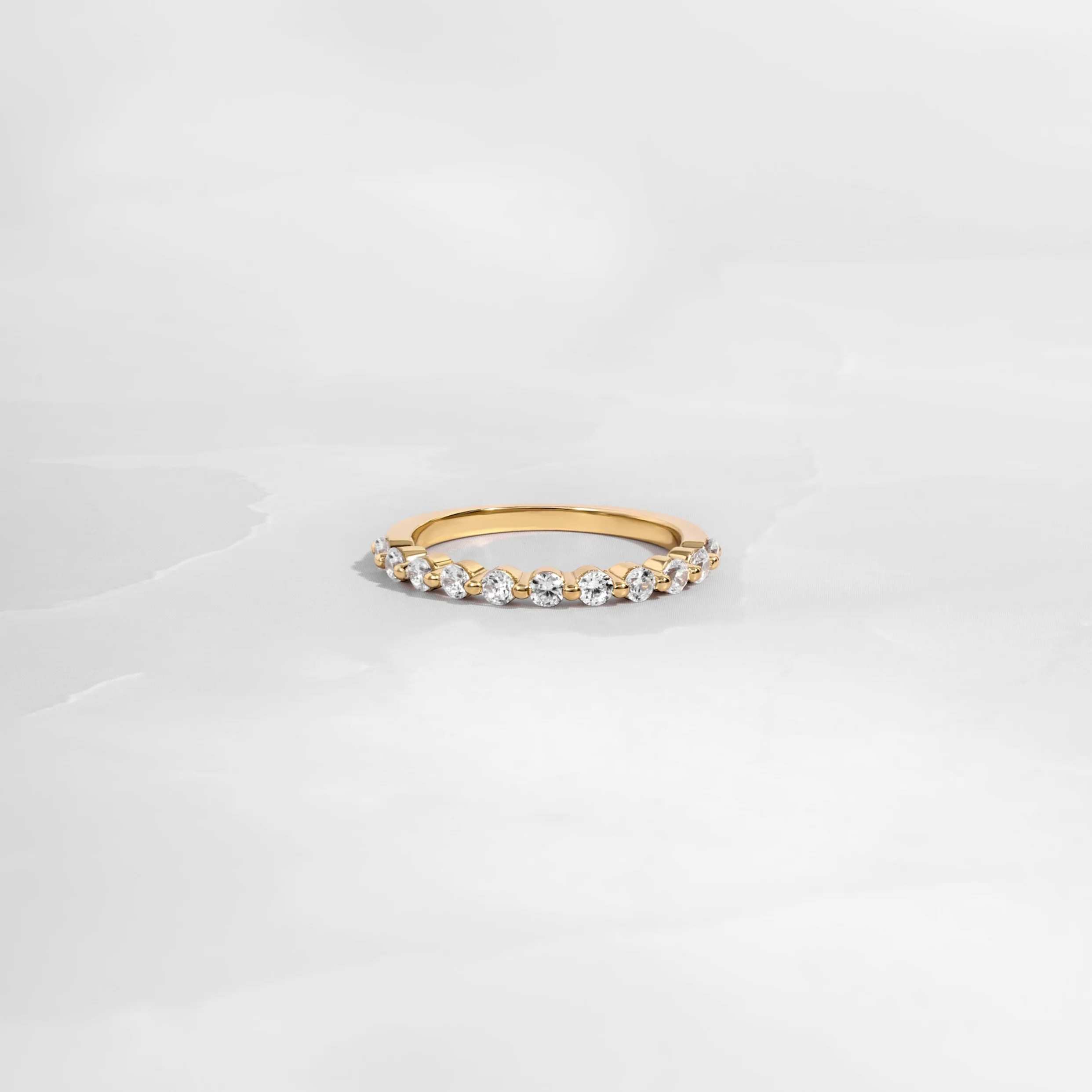 Studded Stacking Ring | Sami Jewels
