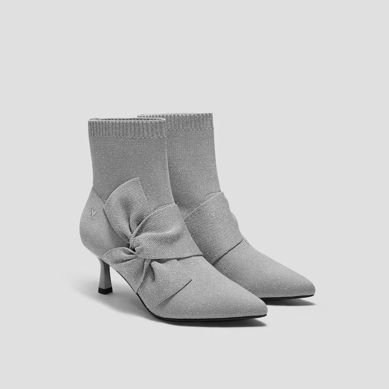 Pointed-Toe Ankle Heel Boots (Athena) | VIVAIA