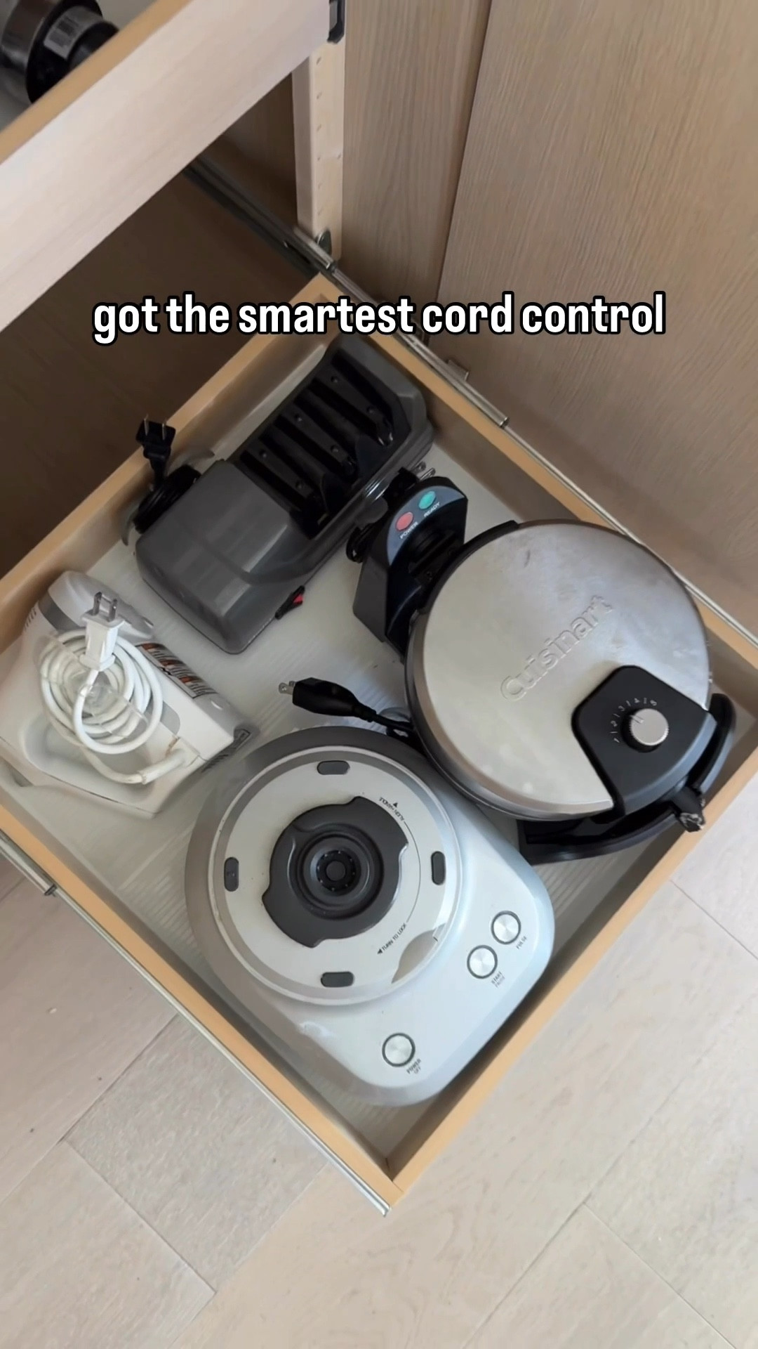 These little cord organizers for small appliances are genius! $13 for six, they’re bendy so you can stick them on curved surfaces (and yes, they really do STICK!). These are the larger size that lets you wrap even fat appliance cords—and then grip the plug without it unwinding. They’re a little thing but they’re making a big difference in our kitchen organization! #kitchen #organization #homeorganization

#LTKFindsUnder50 #LTKFamily #LTKHome