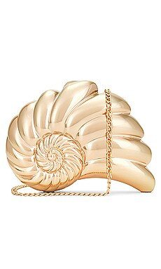 olga berg Shella Clutch in Gold from Revolve.com | Revolve Clothing (Global)