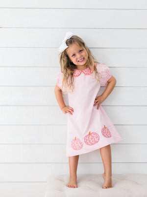 Girly Pumpkin Dress | Poppy Kids Co
