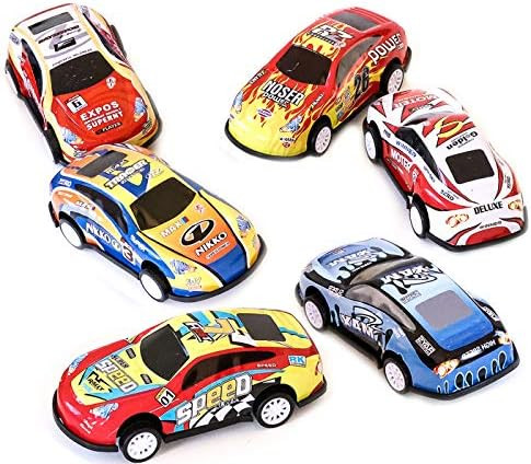 Toy Cars Alloy Pull Back City Vehicles and Mini Racing Set for Toddlers, Girls and Boys Kids Play Se | Amazon (US)