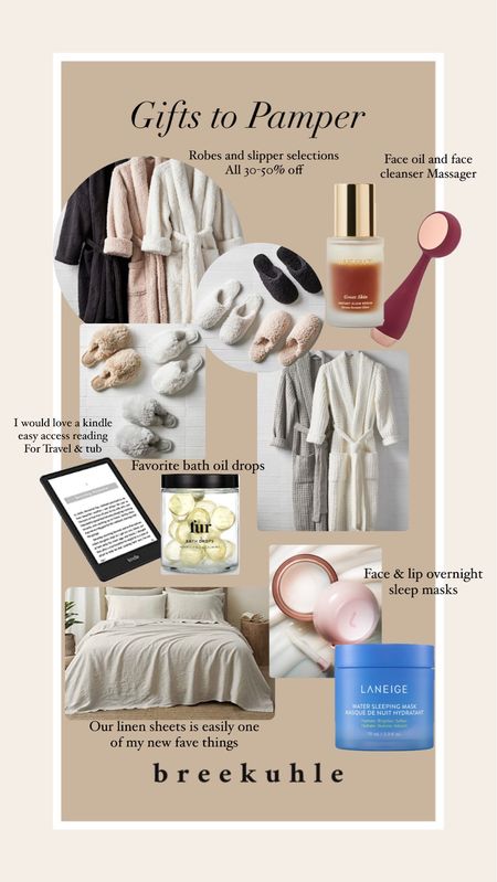 To pamper your sister, mom, in law, aunt.
These are all giving the gift of relaxing 

#LTKGiftGuide #LTKbeauty #LTKsalealert