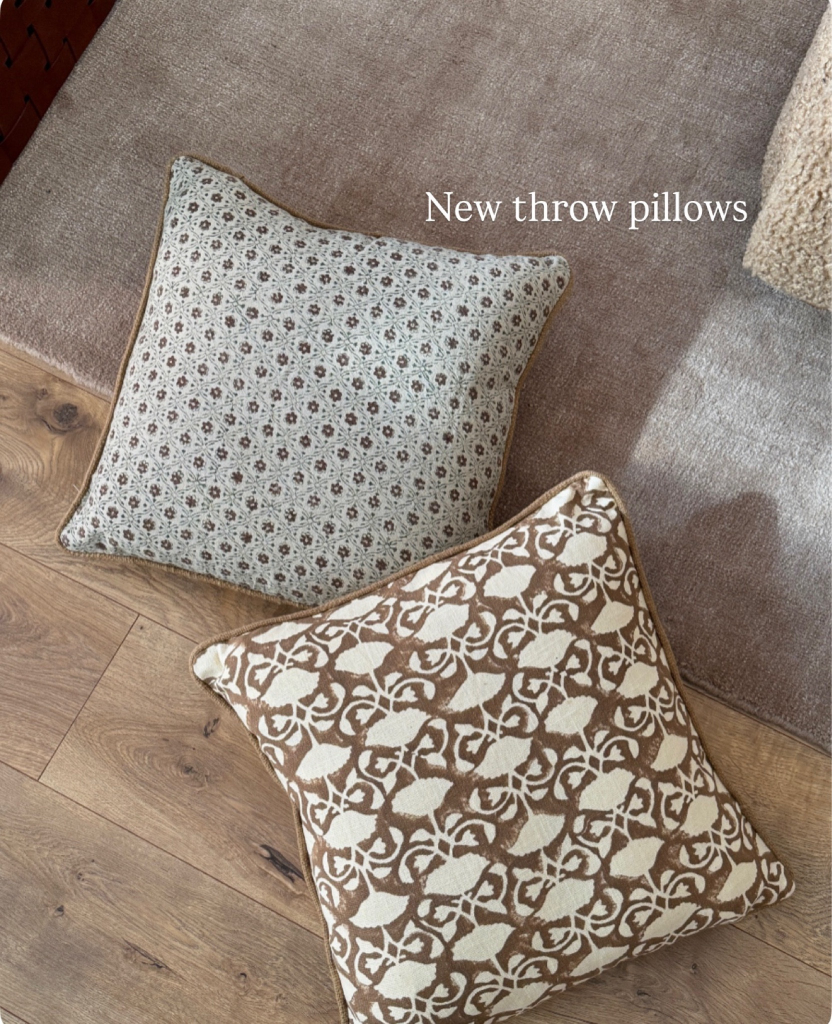 New throw pillows!

Throw pillows, spring pillows, floral pillows, magnolia home, seasonal home finds, spring home finds 

#LTKSeasonal #LTKFindsUnder50 #LTKHome