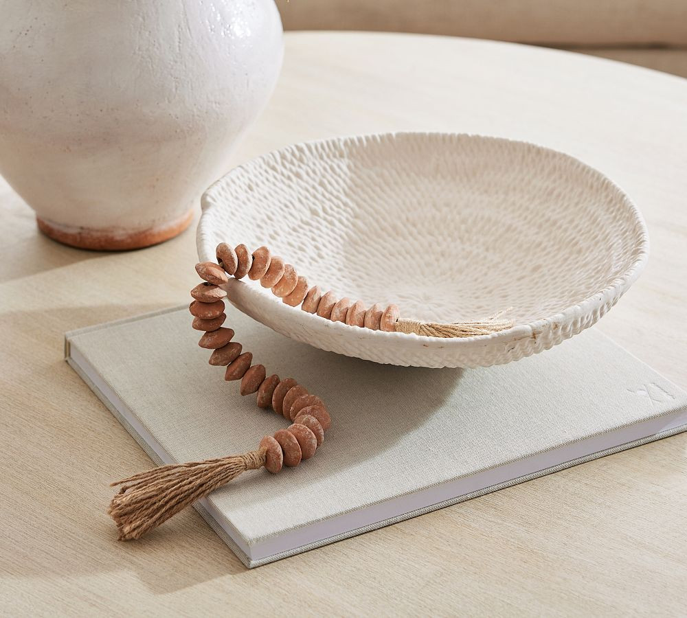 Artisan Handcrafted Terracotta Beaded Rope | Pottery Barn (US)
